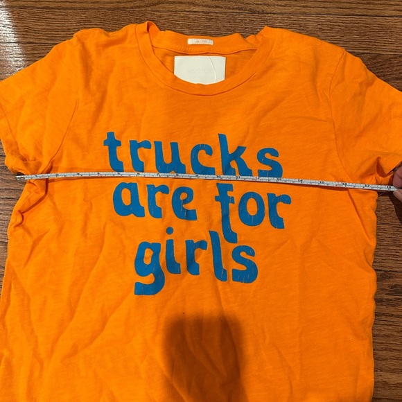 MOTHER Vibrant Orange Tee - Picture 7 of 7